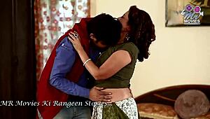 Indian Bhabhi Seduces Guy for Steamy Schoolgirl Action