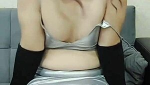 Exclamatory-Provocative Cute Sissy Crossdresser Shows Off Big White Booty! Who's Watching This Ladyboy Ride?