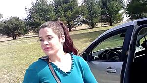 Public Cumwalk Turns Into Facial Walk of Shame for Housewife Milf