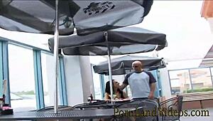 Dirty German Slut Victoria Tries a Big White American Cock