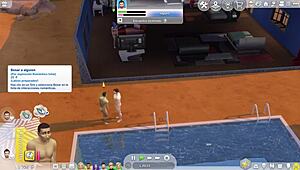 el sim hetero sucumbe a la tentacion