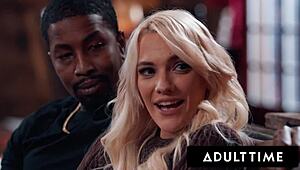 Blonde Hotwife Kenna James Enjoys First Threesome with Husband in Full Scene