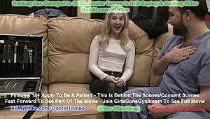 stacy shepard, 18, bares all for first gyno exam