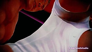 Treasure of helena 3d animation sucking big cocks