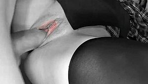 the secretary tries big cock in office