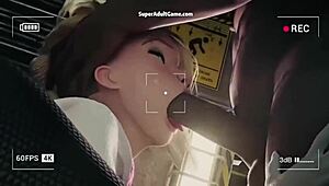 uhh, spider woman sex game so real in 3d!