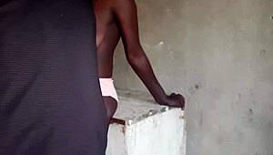 Blacked girl fucked in ghetto by neighbor until he cums!