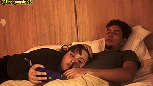 watching a movie with my stepbro and accidentally swallowed his dick almost got caught alisongonzalez26