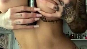 Horny joi solo with dildo and titjob instructions