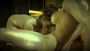 chun li gets creampied by cammy in street fighter futa