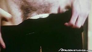 FalconStudios vintage jocks initiate with juicy spitroast and intense rimjob