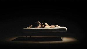 bondage newbie porn closeup while hogtied pussy masturbated