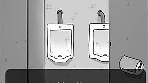 Hot Cheating Milf Janitor Teaches Shy Boy Sex In Public Washroom