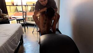 cara golosa cries during anal, she screams