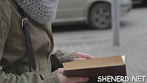 Seducing a Barely Legal Teen Wearing Sexy Glasses