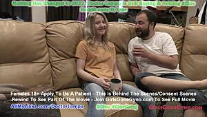 stacy shepard, 18, bares all for first gyno exam