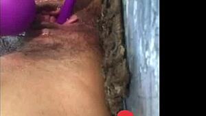 jerking off during video call with my ex's sexy friend