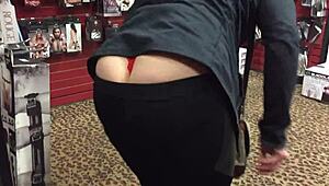 Whaletail Exhibitionist Shoe Shopping Adventure