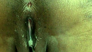 interracial amateur creampie in doggystyle, wow!