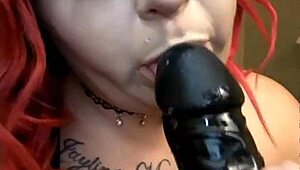 lexi red deepthroat queen gagging