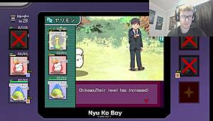 Pokemon parody hentai at indoor pool