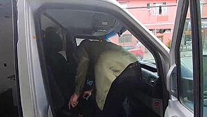 monique bertolini takes a fun tour of a motorhome workshop in california.