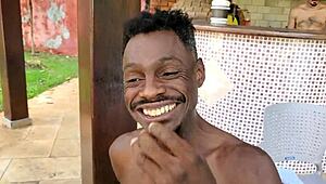 Weekend gathering with attractive individuals in public outdoor setting