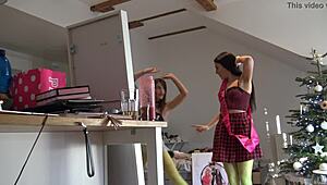 Non nude teen 18+s dancing at home like no tomorrow