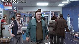 Want to play with Kara pleasure droid? Get blowjob and cumshot in 3D hentai cosplay.