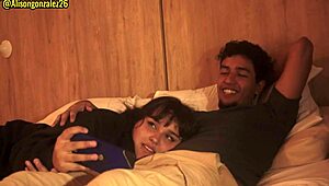 watching a movie with my stepbro and accidentally swallowed his dick almost got caught alisongonzalez26