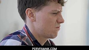 Pervfam4K - Our Busty Stepmom Teaches Us Everything We Need to Know