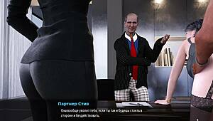 just playing fashion business episode 3 part 34. wild orgy unfolds outdoor with double action.