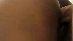 interracial amateur creampie in doggystyle, wow!