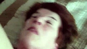 69-Year-Old Granny Dot from Wales Sucks Young Black Shaft