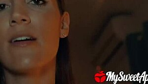 A tinder date turns into a steamy scene and ends with an accidental creampie
