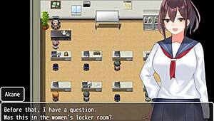 Hey, let that school boy explore the female body in the library!