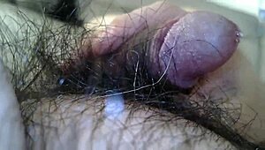 My wet cock drips intensely as I rip clothes and masturbate in close-up.