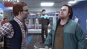 Want to play with Kara pleasure droid? Get blowjob and cumshot in 3D hentai cosplay.