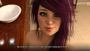 shauna says edging helps john in this hot clip