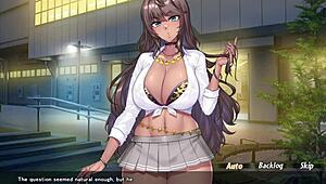 St Yarimans Ep 2, Elis Route, Oiled Old Man’s BIG COCK Hentai!