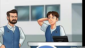 Manager's Daughter Sucked My Dick Behind The Front Desk At Work!