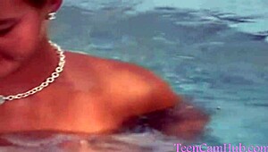 Big Tits by the Pool Spark Wild Thoughts