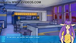 Who fucks at the restaurant in night lessons part 7?