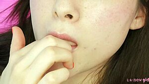 Stunning Brunette Reveals Flawless Body in a Bold Sofa Display