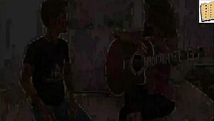 A wife and stepmother 30 feel intense emotions during amateurs game big tits homemade ass milf brunette