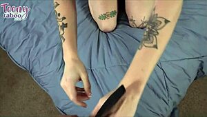 Blonde Sage Fox fucks old Seth Brogan when his wife is away.