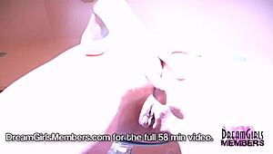 Amateur spring break fun with shaved pussies and ass toys