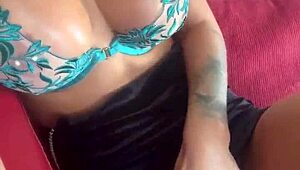 Monika Fox Posing Seductively in Lingerie at Pornshoot