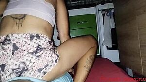 Best ride you'll see today, my wife made him cum inside in 2 minutes