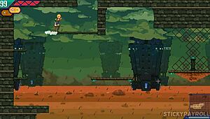 Blonde Fucked by Monster Cock!